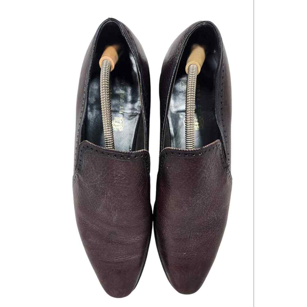 VINTAGE FREEMAN BOOTMAKERS GUILD BROWN SLIP-ONS SIZE 11C - Picture 2 of 10